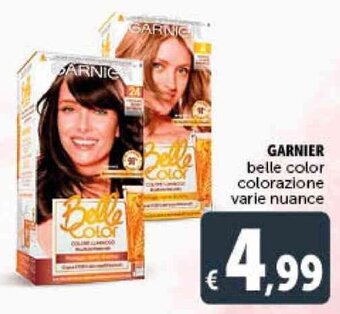 Deco Supermercati GARNIER belle color offerta