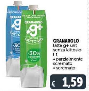 Deco Supermercati GRANAROLO latte g+ uht senza lattosio l1 offerta
