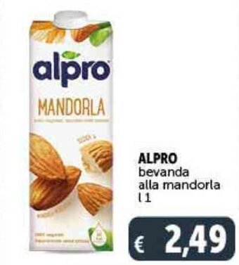 Deco Supermercati ALPRO bevanda alla mandorla l1 offerta