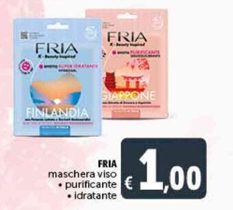 Deco Supermercati FRIA maschera viso offerta