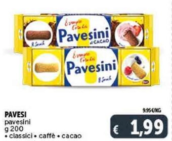 Deco Supermercati PAVESI pavesini g 200 offerta