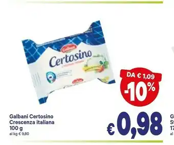 A&O Galbani Certosino 100 G(ml) offerta
