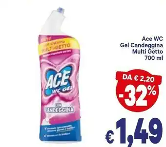 A&O Ace Gel Candeggina Multi Getto offerta