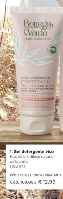 Bottega Verde Crema viso offerta