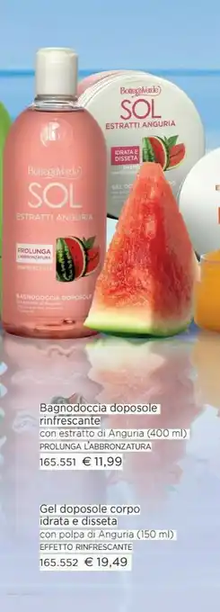 Bottega Verde Crema solare offerta