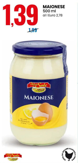 Eurospin MAIONESE 500 ml offerta