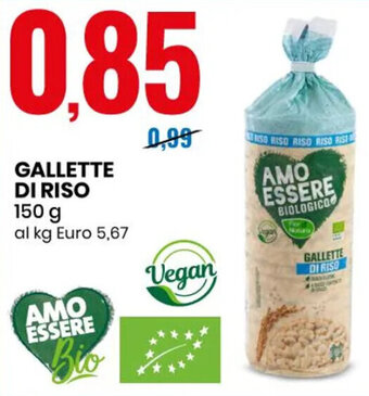 Eurospin GALLETTE DI RISO 150 g offerta