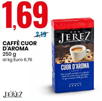 Eurospin JEREZ CAFFÈ CUOR D'AROMA 250 g offerta