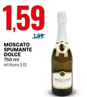 MOSCATO SPUMANTE DOLCE 750 ml
