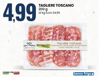 Eurospin TAGLIERE TOSCANO 200 g offerta