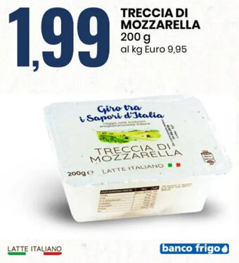 Eurospin TRECCIA DI MOZZARELLA 200 g offerta