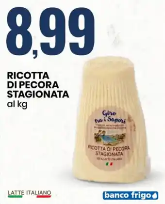 Eurospin RICOTTA RICOTTA DI PECORA STAGIONATA offerta