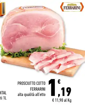Conad Superstore PROSCIUTTO COTTO FERRARINI offerta