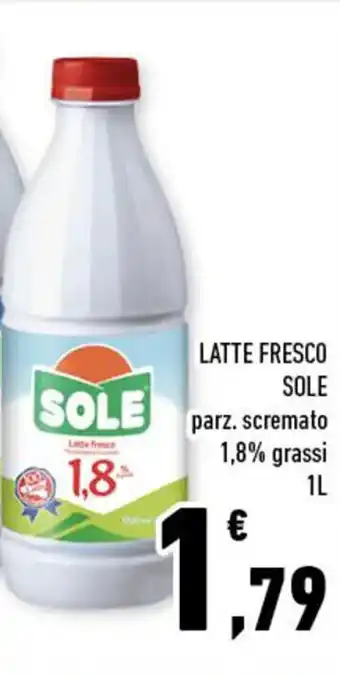 Conad Superstore LATTE FRESCO SOLE 1 l offerta