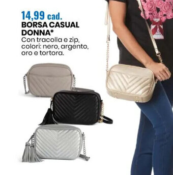 Eurospin BORSA CASUAL DONNA* offerta
