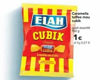 Elah Caramella Toffee Mou Cubik