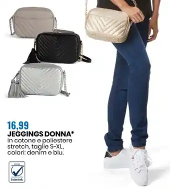 Eurospin JEGGINGS DONNA* S-XL offerta