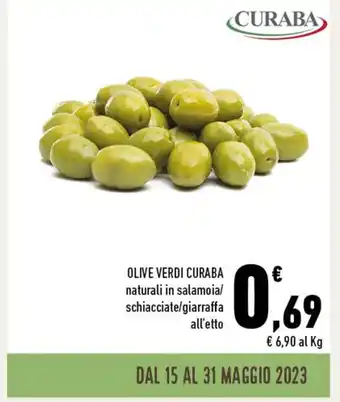 Conad Superstore CURABA OLIVE VERDI CURABA offerta