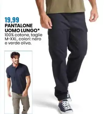Eurospin PANTALONE UOMO LUNGO M-XXL offerta
