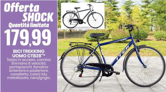 Eurospin BICI TREKKING UOMO CTB28"* offerta
