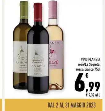 VINO PLANETA 75cl
