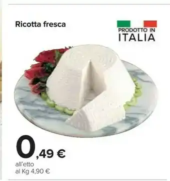 Carrefour Ricotta Fresca offerta