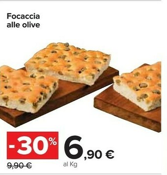 Carrefour Focaccia Alle Olive offerta