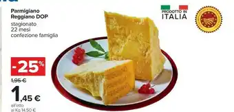 Carrefour Parmigiano Regano DOP offerta