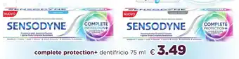Acqua & Sapone Sensodyne Complete Protection+ dentifrico 75 ml offerta