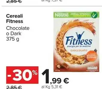 Carrefour Nestlè Nestlē - Fitness Cereali 375 G(ml) offerta