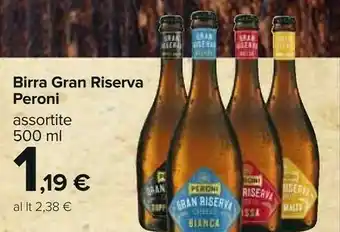 Carrefour Peroni Peroni - Birra Rossa Gran Riserva 500 g(ml) offerta