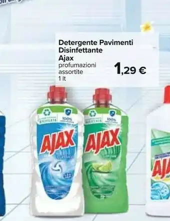Ajax Detergente Pavimenti Disinfettante