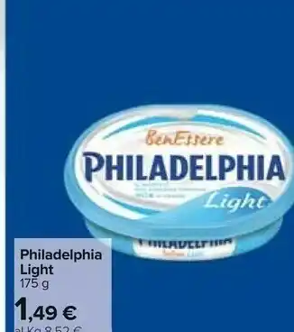 Carrefour Mondelez Philadelphia Formaggio Fresco Benessere 175 G(ml) offerta