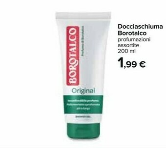 Carrefour Borotalco Docciaschiuma 200 Ml offerta