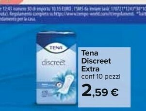 Carrefour Tena Discreet Extra offerta