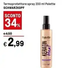 Iper La Grande Schwarzkopf termoprotettore spray palette offerta