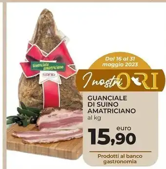 Conad City Guanciale di suino amatriciano offerta