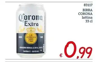 Zona Corona extra lattina 33 cl offerta