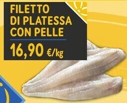 Filetto di platessa con pelle