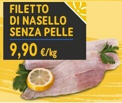 Sapore di Mare Filetto di nasello senza pelle offerta
