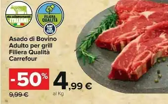 Carrefour Asado Di Bovino Adulto Per Grill offerta