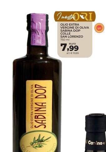 Conad City Colle san lorenzo olio extra vergine di oliva sabina dop offerta