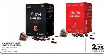 Conad City Buon espresso capsule caffe offerta