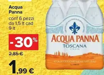 Acqua panna Acqua Minerale Naturale 1500 G(ml)
