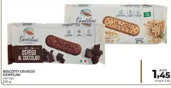 Conad City Gentilini biscotti osvego offerta