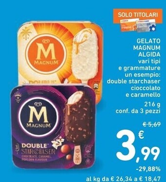 Spazio Conad Algida gelato magnum offerta