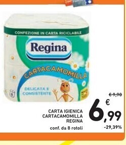 Spazio Conad Regina carta igienica cartacamomilla offerta