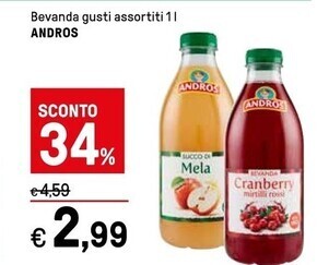 Iper La Grande Andros bevanda offerta