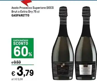 Iper La Grande Gasparetto asolo prosecco superiore docg brut offerta