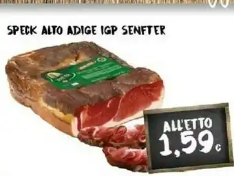 Doro Supermercati Senfter Speck Alto Adige Igp offerta